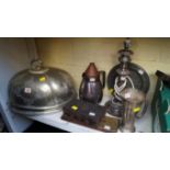 A mixed lot of electroplate and others,