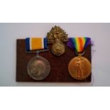 Medals: a World War I pair to G S-19225