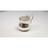 A Victorian silver mustard pot, by Georg