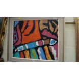 *...Cole, abstract, signed and dated 61,