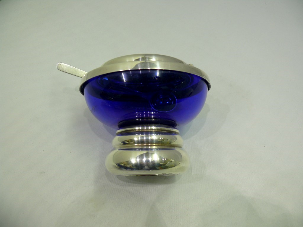 A set of six contemporary silver and blu - Image 7 of 10