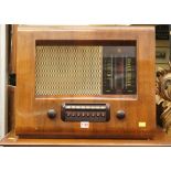 A 1950s Bush Type PB.12 radio, 55cm wide