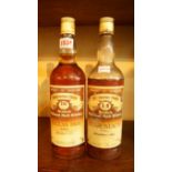 Two 75cl bottles of Connoisseur's Choice