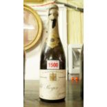 A half bottle of 1949 vintage Pol Roger