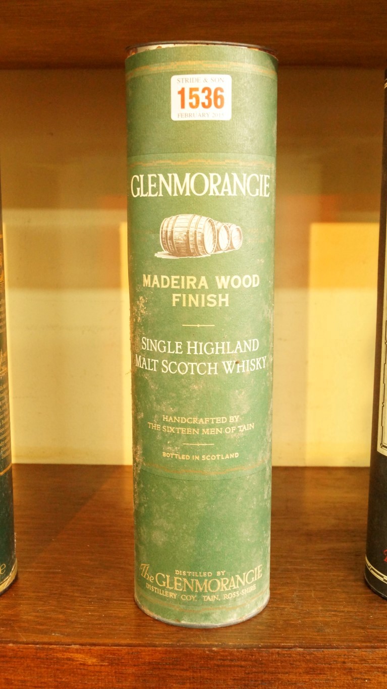 A 70cl bottle of Glenmorangie 'Madeira W
