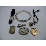 Two 1930s ladies wristwatches; together