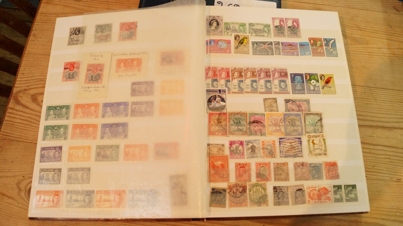 Stamps: British Commonwealth collection,