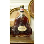 A 70cl bottle of Hennessy XO cognac.