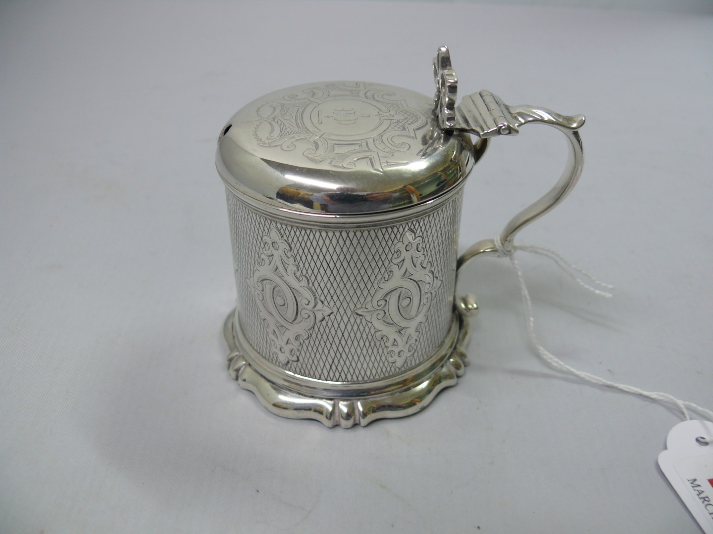 A Victorian silver mustard pot, by Charles Thomas Fox & George Fox, London 1848, 9cm, 140g. - Image 8 of 11