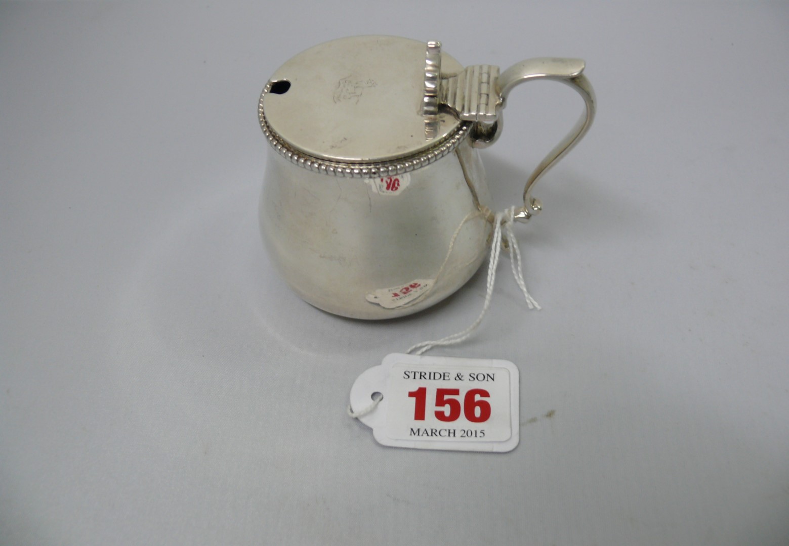 A Victorian silver mustard pot, by Georg - Image 6 of 9