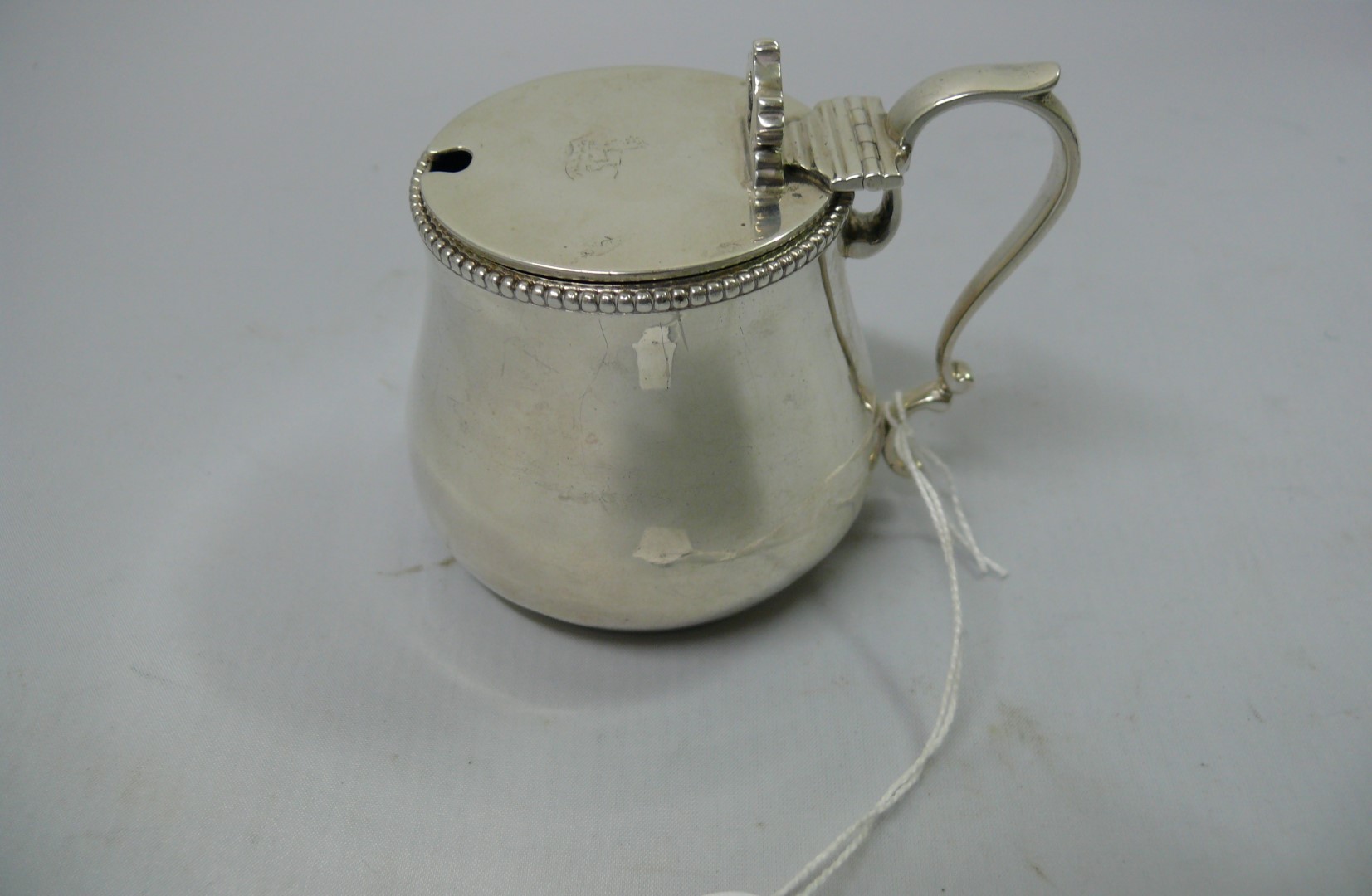 A Victorian silver mustard pot, by Georg - Image 9 of 9
