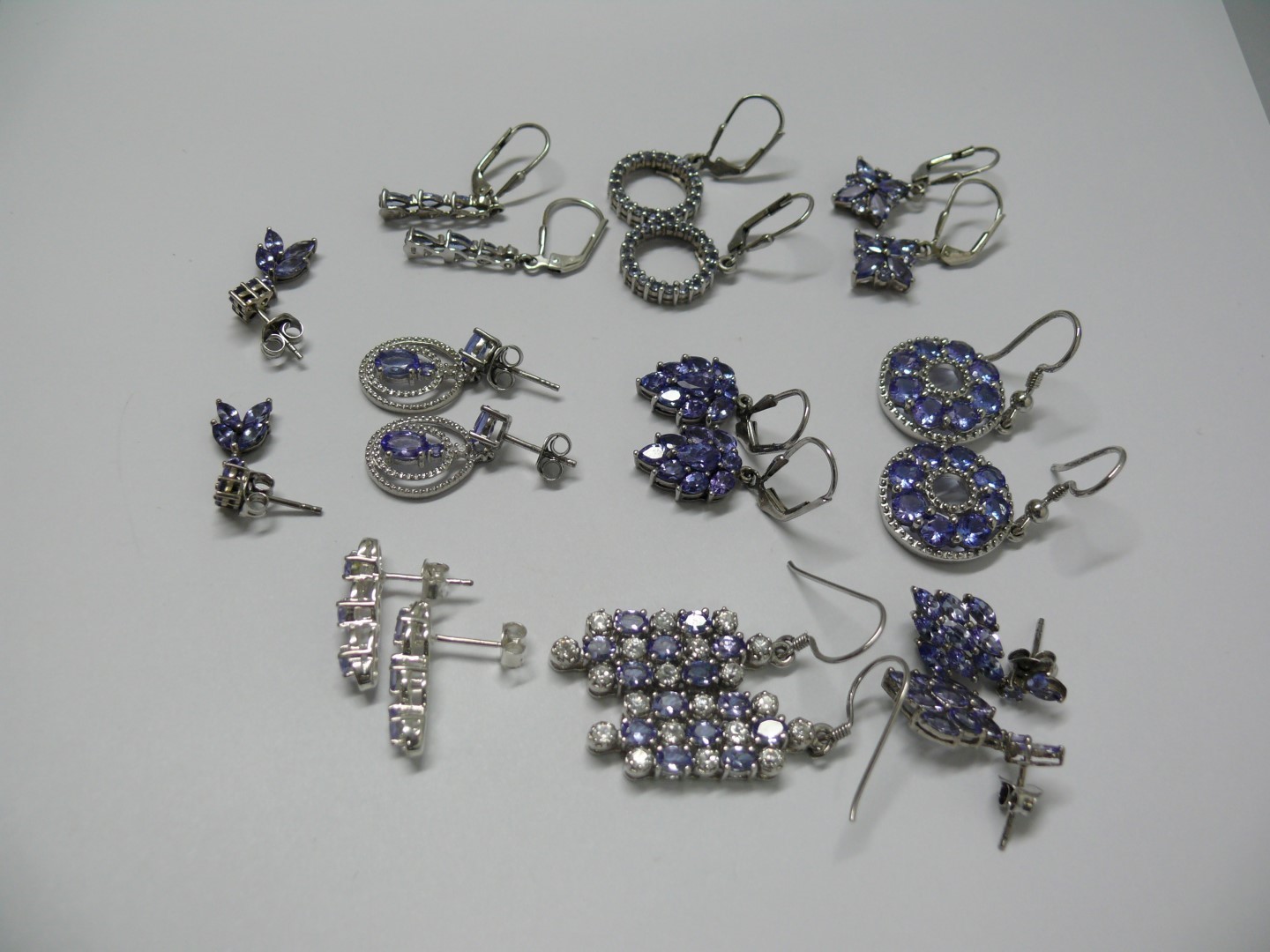 A collection of 925 silver and tanzanite - Image 3 of 3
