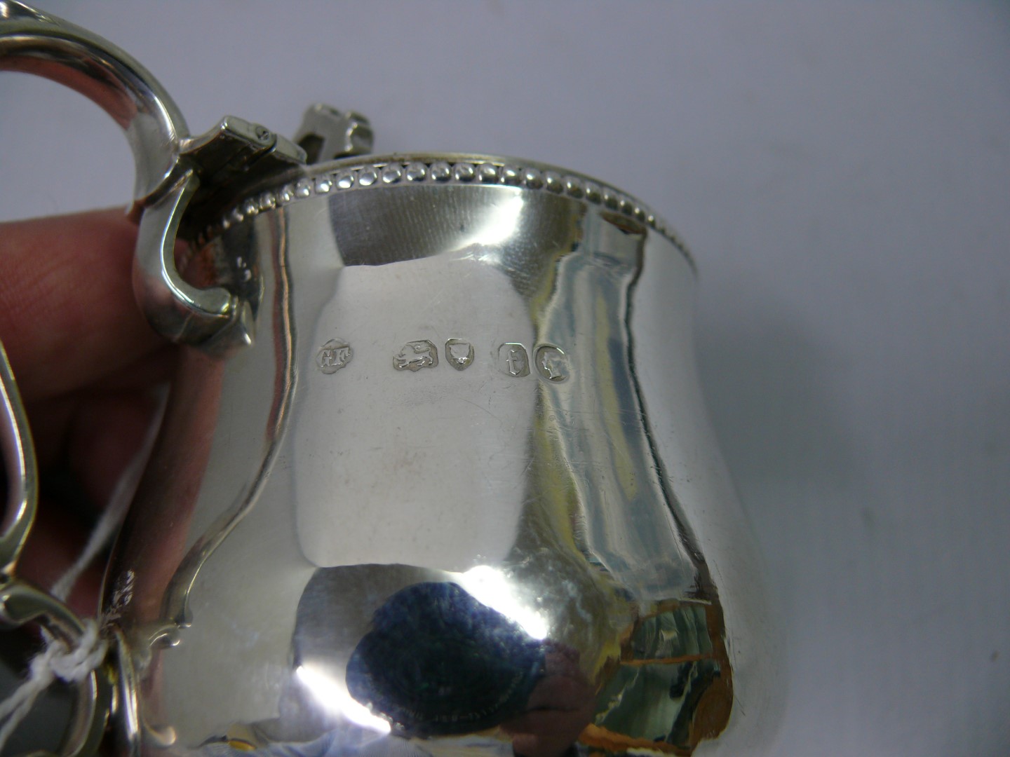 A Victorian silver mustard pot, by Georg - Image 8 of 9