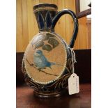 A Doulton Lambeth 'Impasto Ware' jug, by Florence Barlow,