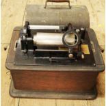 An Edison phonograph.