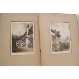 After Walter H Sweet, 'Mars Hill, Lynmouth'; The Ship Inn, a pair, both signed in pencil,