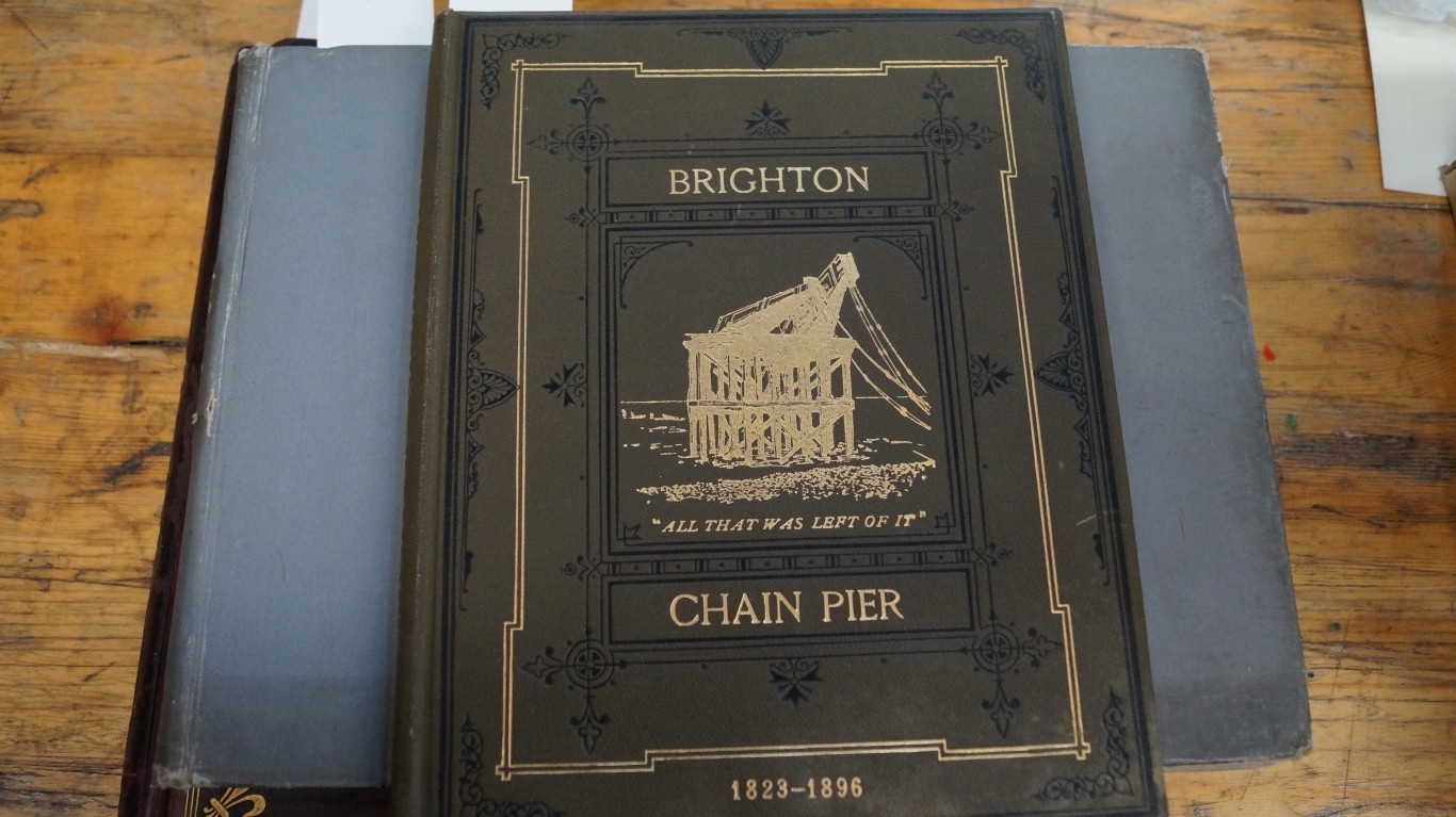 BISHOP (John George): 'The Brighton Chain Pier: In The Memoriam. Its History from 1823 to 1896.. - Image 2 of 5