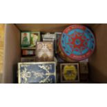 PACKAGING: A carton of miscellaneous commercial packaging, largely 19th / early 20th century,