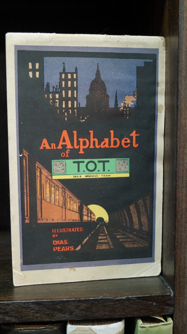 PEARS (Charles, Illustrator): 'An Alphabet of T.O.T. (Train, Omnibus, Tram)..