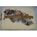 TRADE CATALOGUE: ENAMELLED SIGNS: 'Jordan's Enamelled Signs..'; J. A.