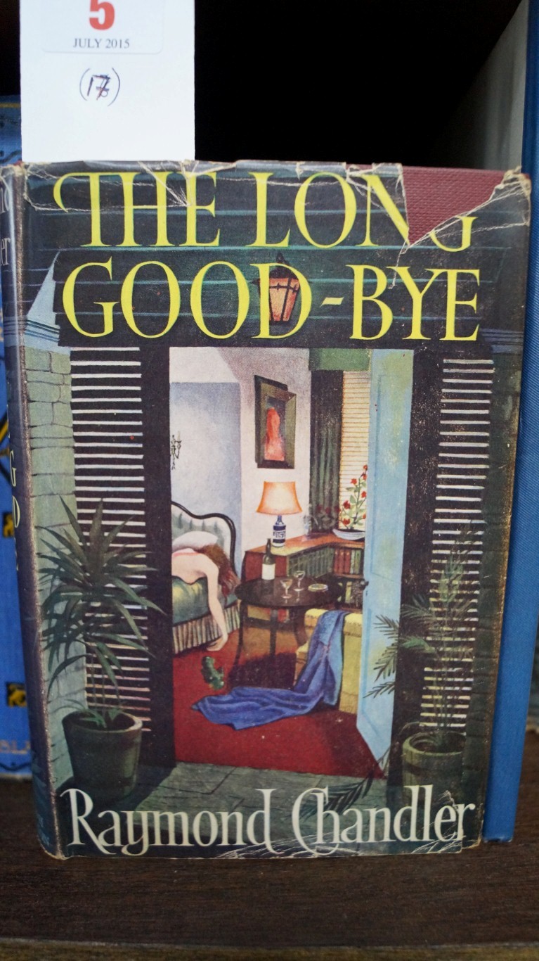 CHANDLER (Raymond): 'The Long Good-bye..'; London, Hamilton, 1953.  First UK edition. 8vo, orig. - Image 2 of 5