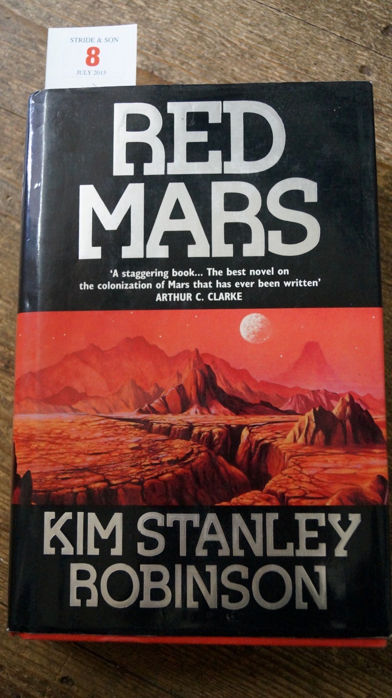 ROBINSON (Kim Stanley): Mars Trilogy; 'Red Mars'; 'Green Mars'; 'Blue Mars'; London, - Image 2 of 2