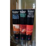 ROBINSON (Kim Stanley): Mars Trilogy; 'Red Mars'; 'Green Mars'; 'Blue Mars'; London,