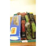 A small quantity of OO gauge locomotives and tender,