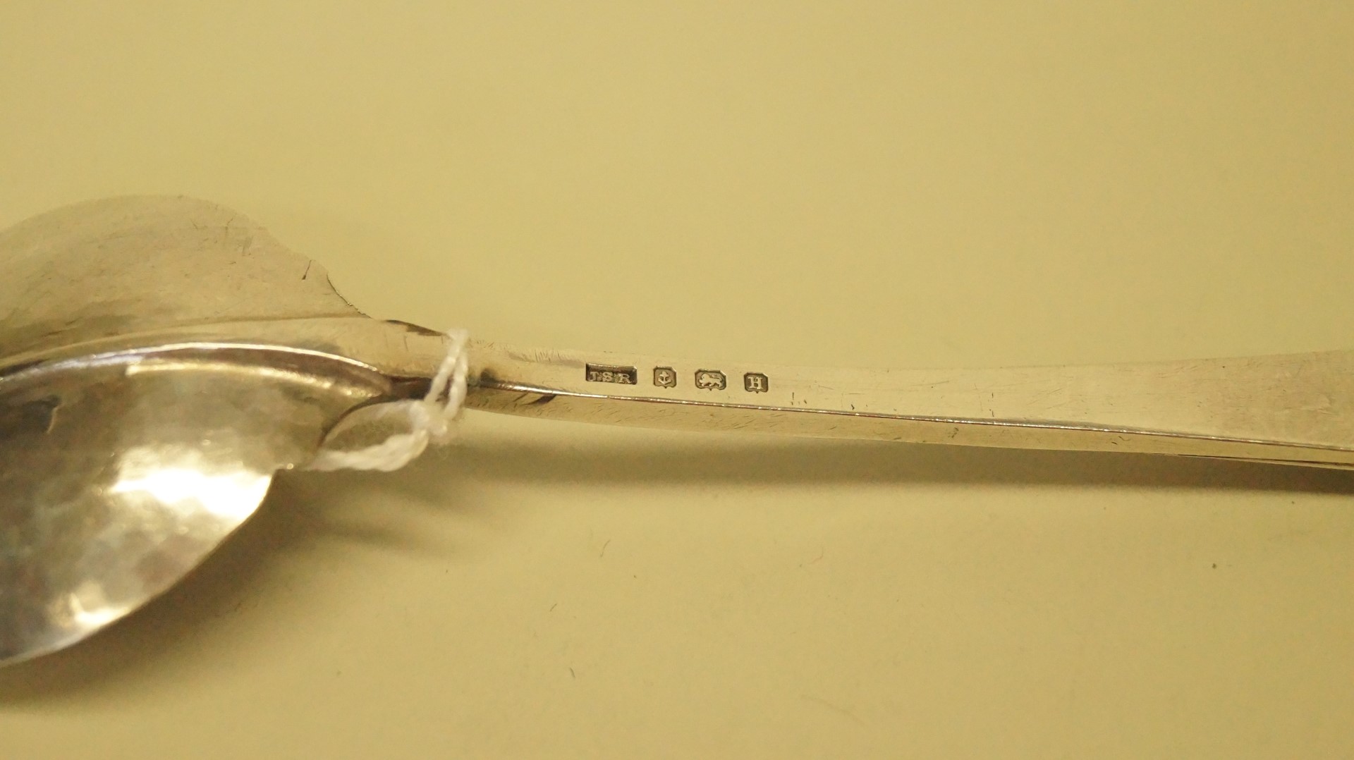 An Arts and Crafts style silver spoon, by John Sidney Reeve, Birmingham 1932, - Image 4 of 4