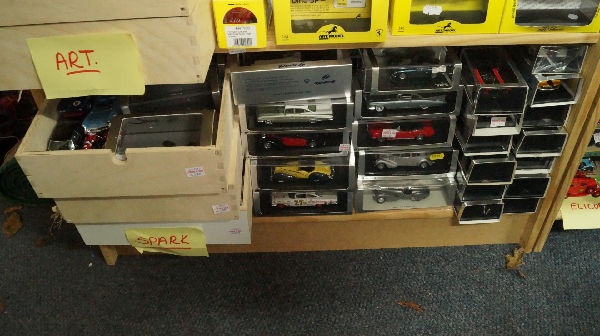 Model Cars: a large quantity of Art Model Ferarris; Norev; and Spark models, mostly boxed, - Image 7 of 13