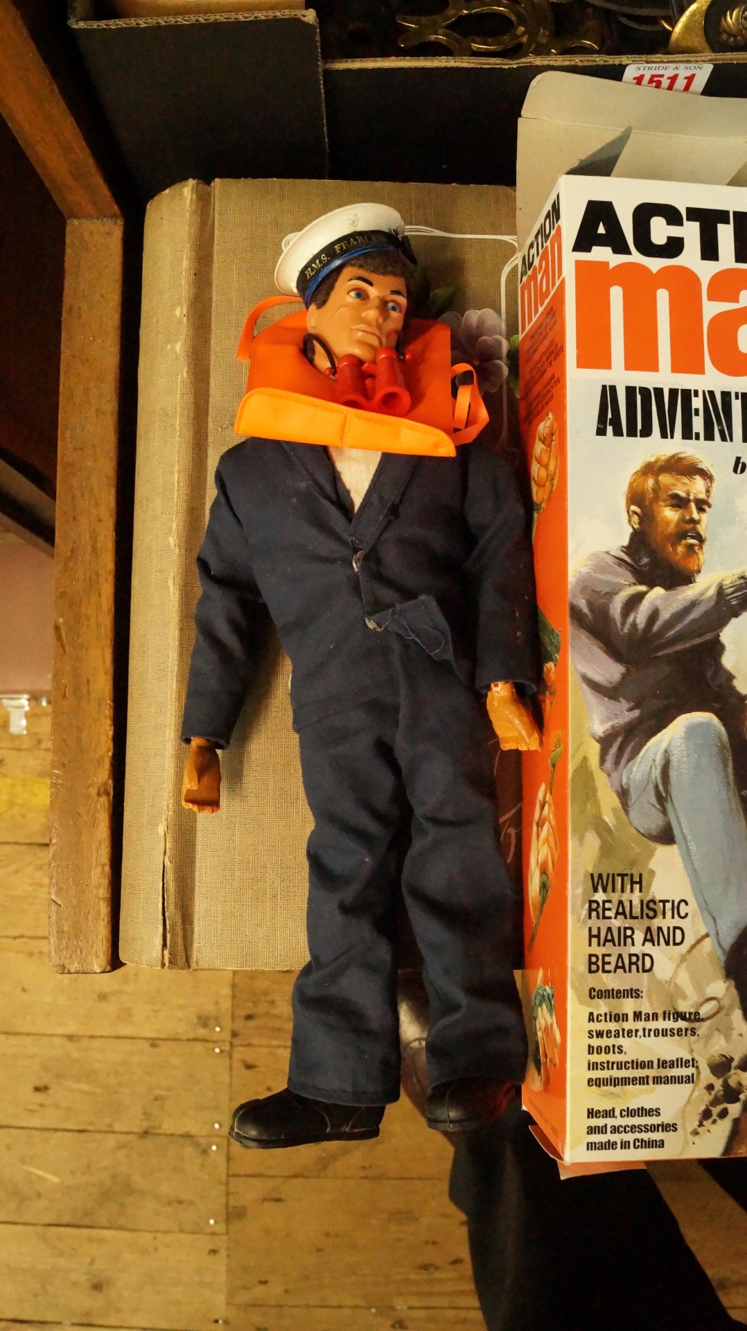 Three 1970s Action Man figures, each boxed.  Condition Report: These boxes do not contain the - Image 7 of 9