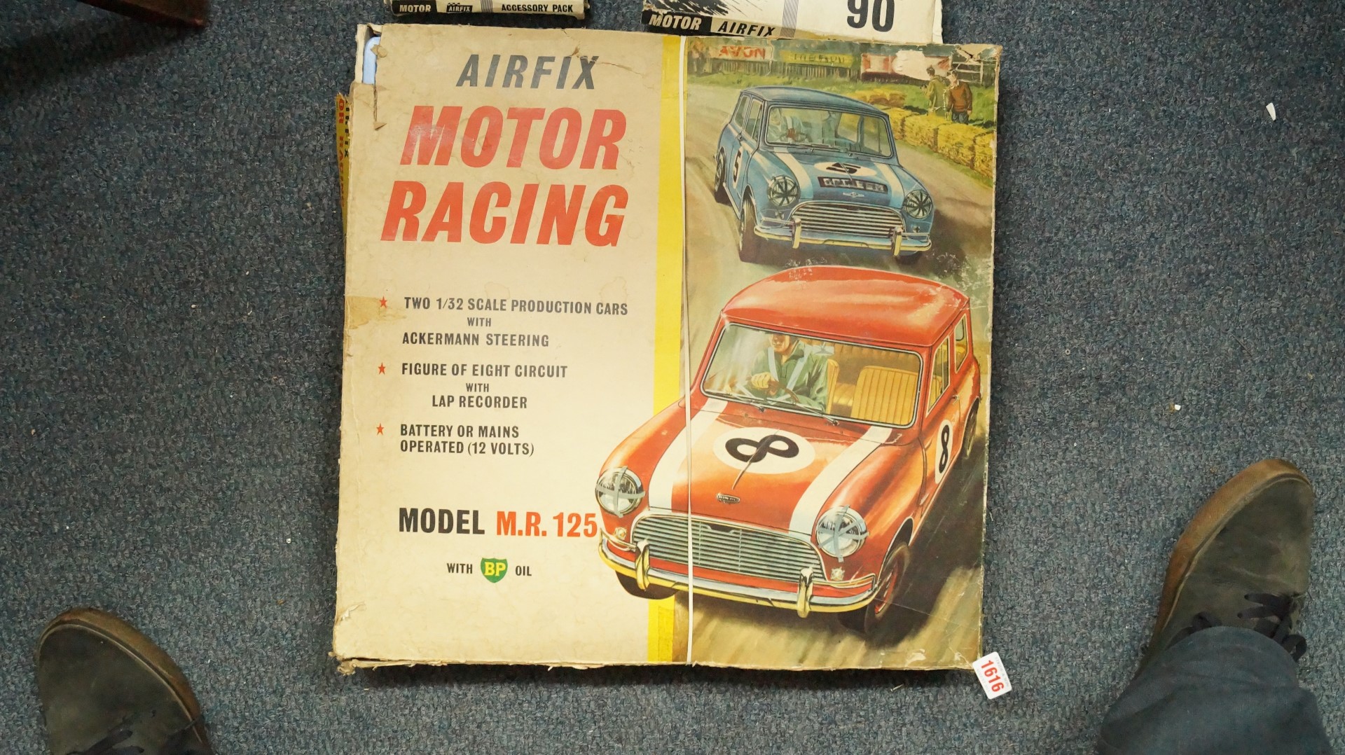 Airfix Motor Racing: an 'MR 125' set; together with 'Inner Curved Track 90'; - Image 2 of 3