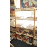 Model Cars: a large quantity of various good quality models, (five shelves).