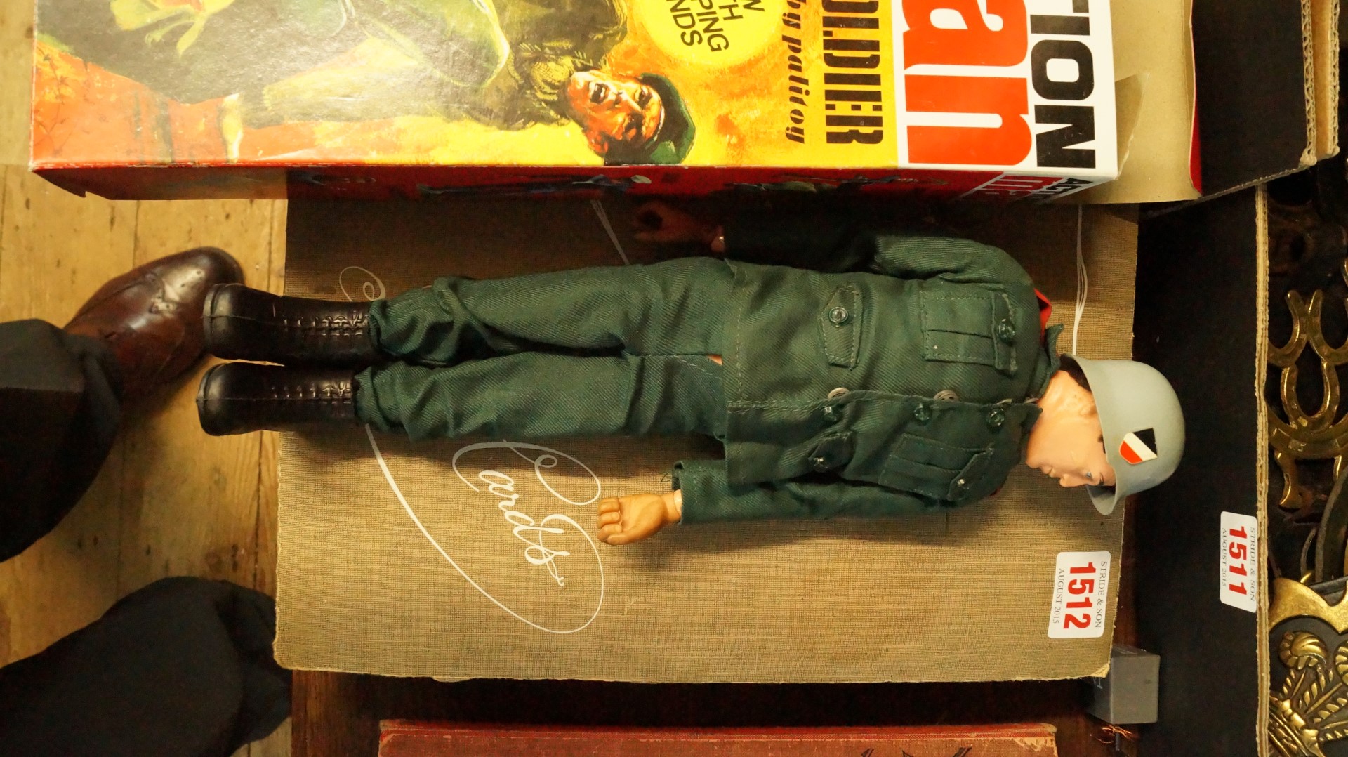 Three 1970s Action Man figures, each boxed.  Condition Report: These boxes do not contain the - Image 3 of 9