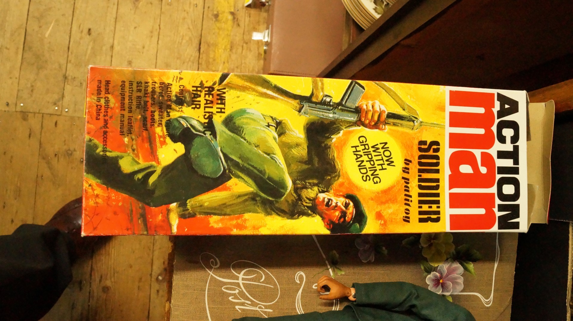 Three 1970s Action Man figures, each boxed.  Condition Report: These boxes do not contain the - Image 4 of 9