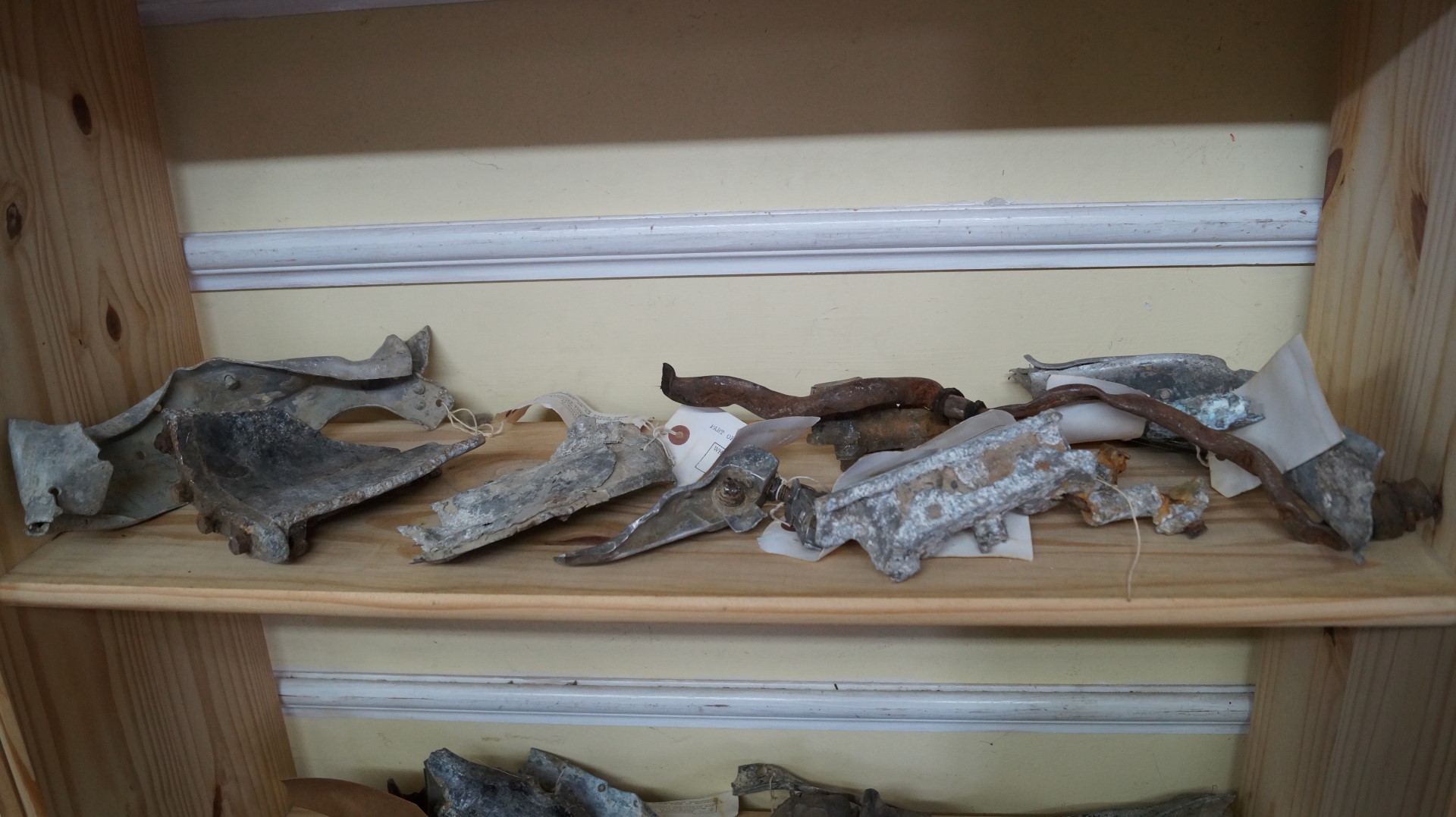 Zeppelin Fragments A collection of WWI L3 Zeppelin fragments, most with 'Whitehall Theatre ...