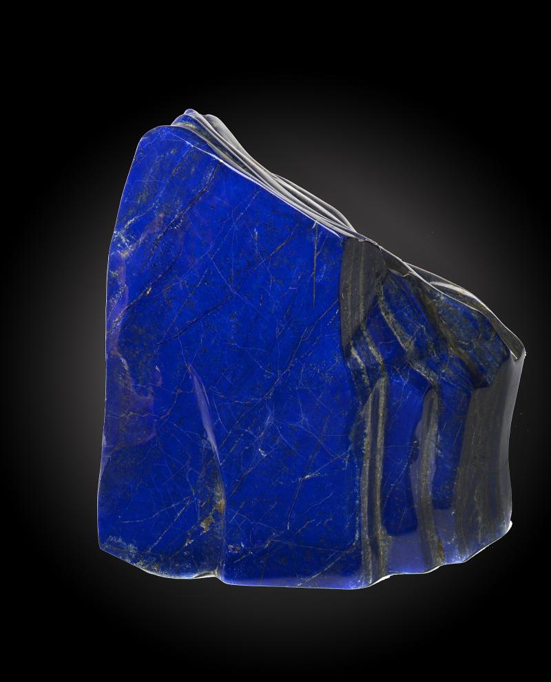 Minerals:A massive Lapis Lazuli specimen  Afghanistan 83kg 54cm.; 21ins high by 54cm.; 21ins wide by