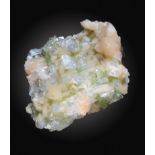 Minerals:An Apophyllite and stilbite  Poona, India 26cm.;18cms wide