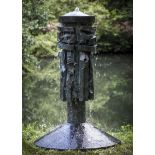 ▲Garden Sculpture: Peter Thursby (1930-2011) Helter Skelter 1994Bronze, Edition of 5 (The original