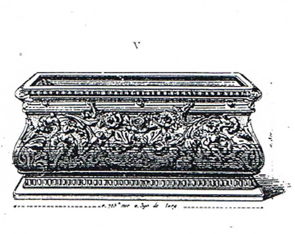 Garden Urn: A rare Val d’Osne foundry cast iron planterFrench, 19th century33cm.; 13ins high by - Image 2 of 2