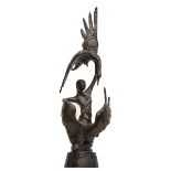 Sculpture: Sean CramptonGirl with two Geese, 1963BronzeSigned SCEdition 2 of 1068cm.; 26½ins high by