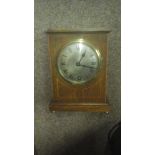 Mahogany mantle clock