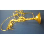 Oriental brass lamp