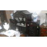 Victorian display cabinet