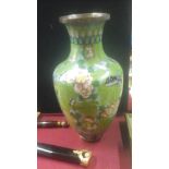 Cloisonné vase