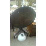 Antique tripod table