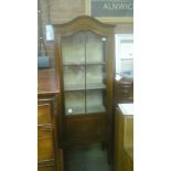 Edwardian inlaid display cabinet