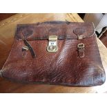 Mulberry leather brief case