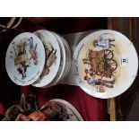8 Wedgwood collectors plates