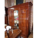 Victorian triple wardrobe